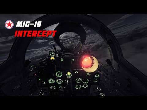 DCS | MiG-19 | Cold War Night Intercept Over Yellow Sea (1969)